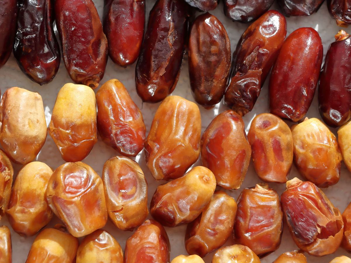 A selection of premium dried dates